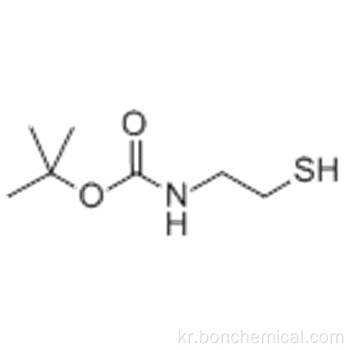 카르 밤산, N- (2- 머 캅토 에틸)-, 1,1- 디메틸 에틸 에스테르 CAS 67385-09-5